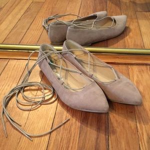 Lace Up Flats